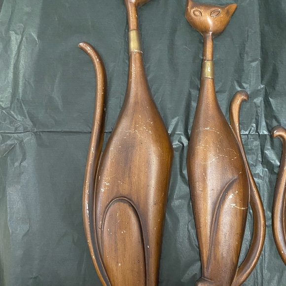 sexton Wall Decor Vintage Mcm 96s Sexton Cat Wall Hangings Poshmark